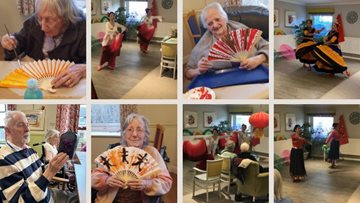 HC-One care homes celebrate the Year of the Dragon in Chinese New Year festivities